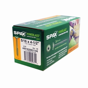 SPAX Sheet Metal Screw, 4-1/2 in, Washer Head 4581820801155